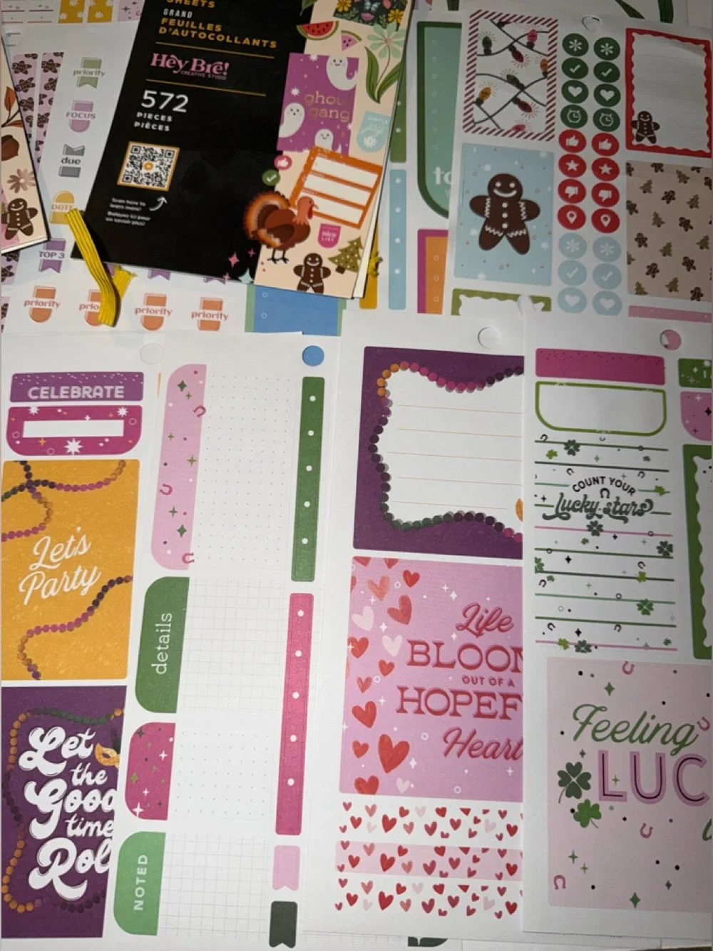 The Happy Planner sticker LOT
